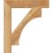 Ekena Millwork Westlake Block Rough Sawn Bracket, Western Red Cedar, 4"W x 24"D x 28"H BKT04X24X28WTL05RWR - alternate 2